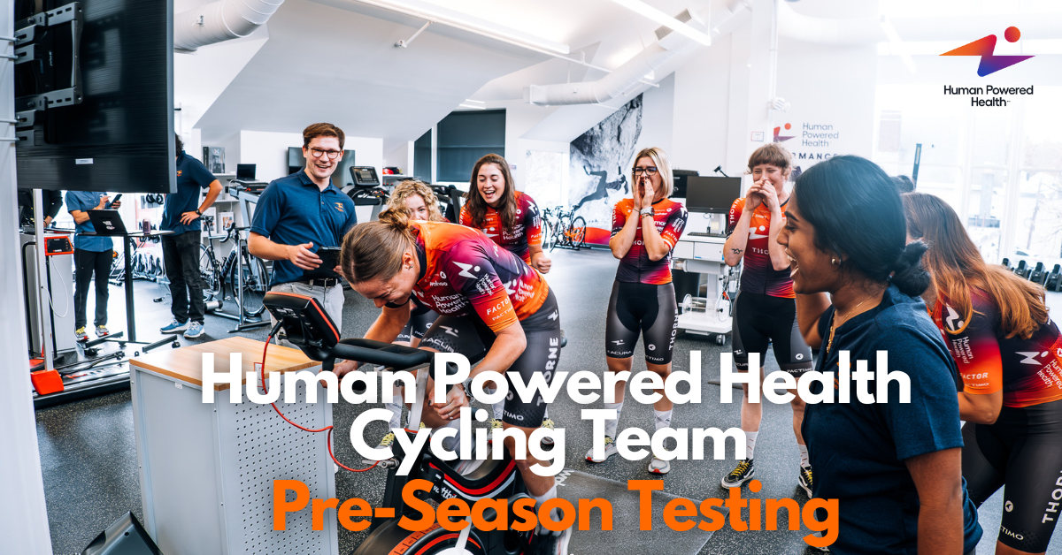 Human Powered Health Cycling Team Visits Wellesley Performance Lab