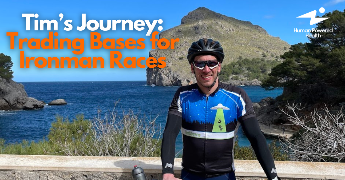 Tim’s Journey: Trading Bases for Ironman Races