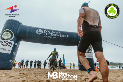 Human Powered Health at the 2025 Boston Triathlon