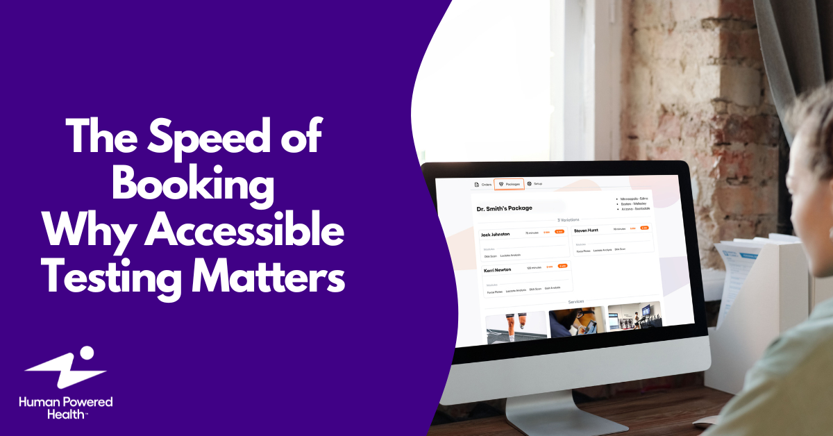 The Speed of Booking: Why Accessible Testing Matters